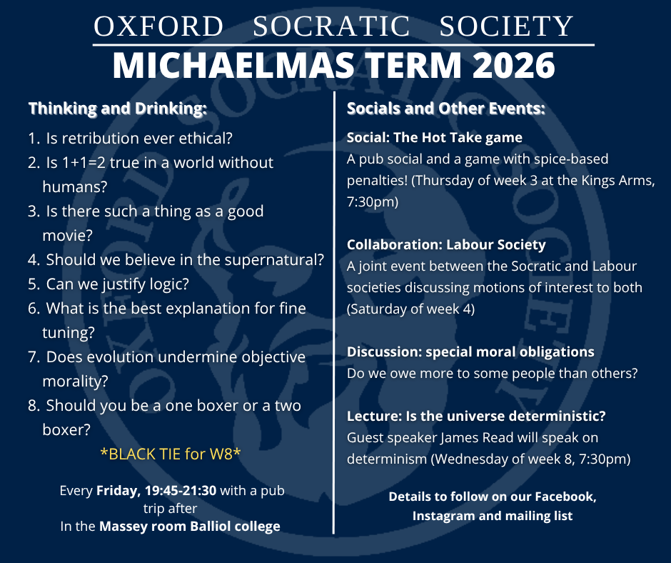 Michaelmas Term 2026
